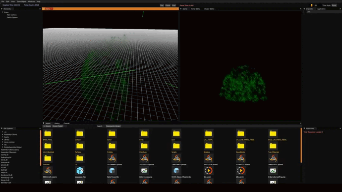 Particle System en Ymir Engine